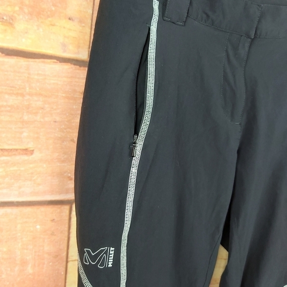 🍄3/50$🍄 Millet hiking running black capri - Picture 2 of 8